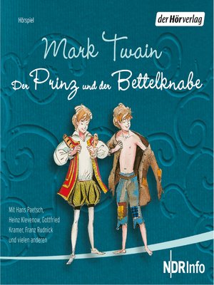 cover image of Der Prinz und der Bettelknabe